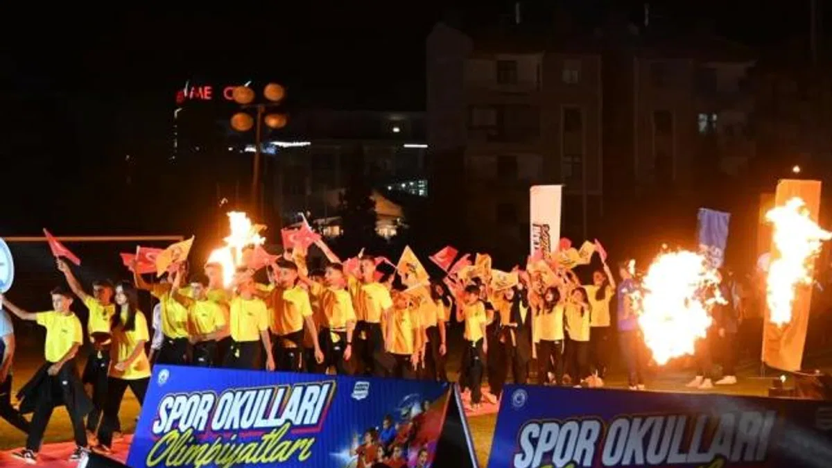 Konya’da ‘Spor Okulları Olimpiyatları’na coşkulu açılış