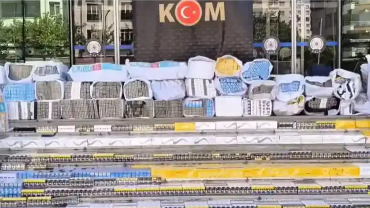 Şanlıurfa’da kaçak sigara operasyonu!