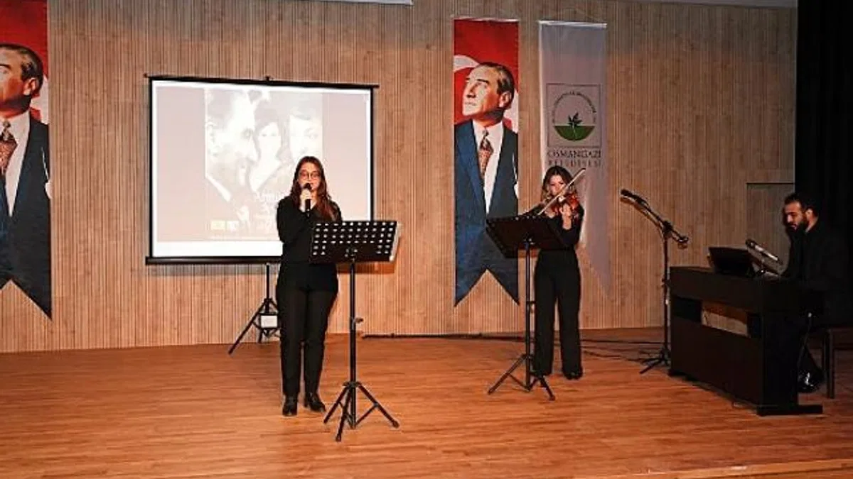 Osmangazililer Atatürk’ü hem andı hem de anladı