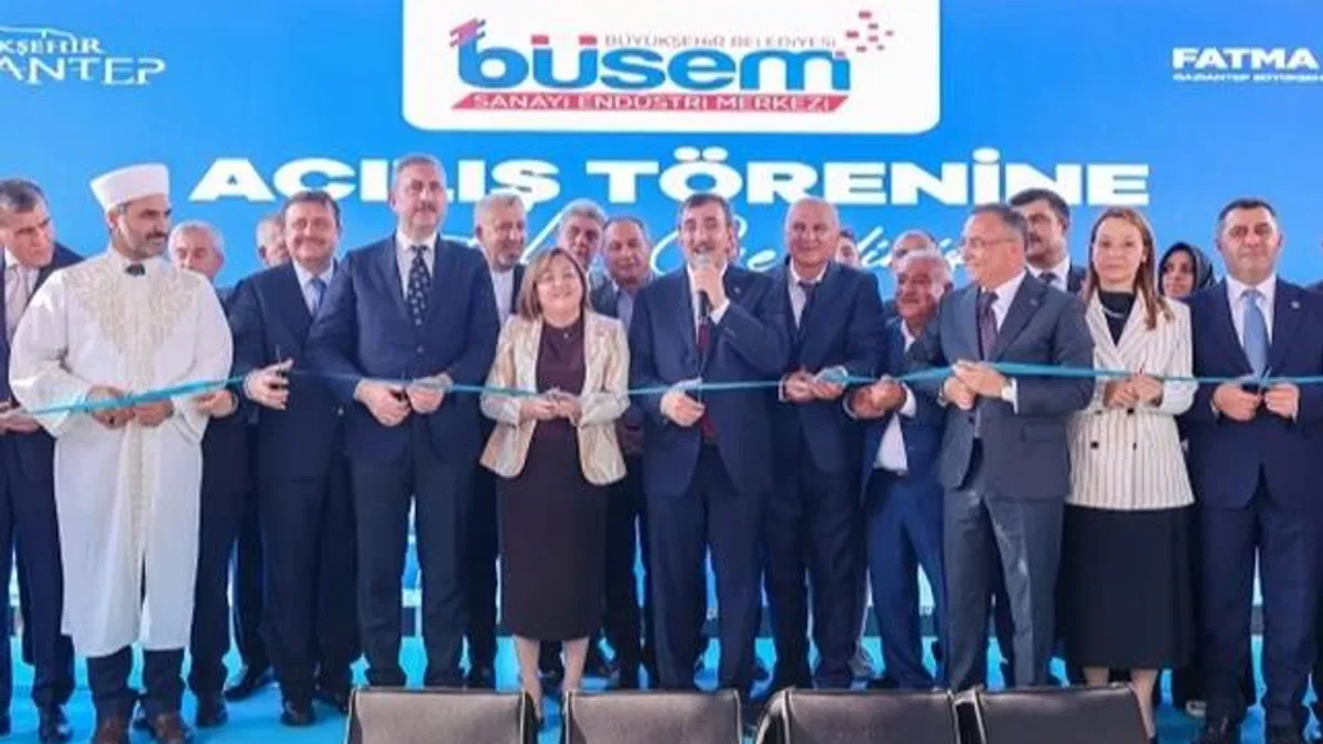 Gaziantep BÜSEM hizmete açıldı