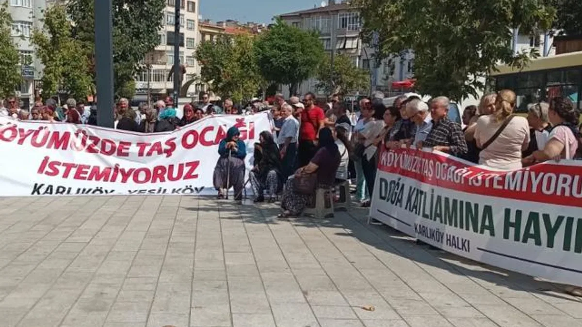 Orman alana taş ocağı! Toplanan imzalar dikkate alınmıyor mu?
