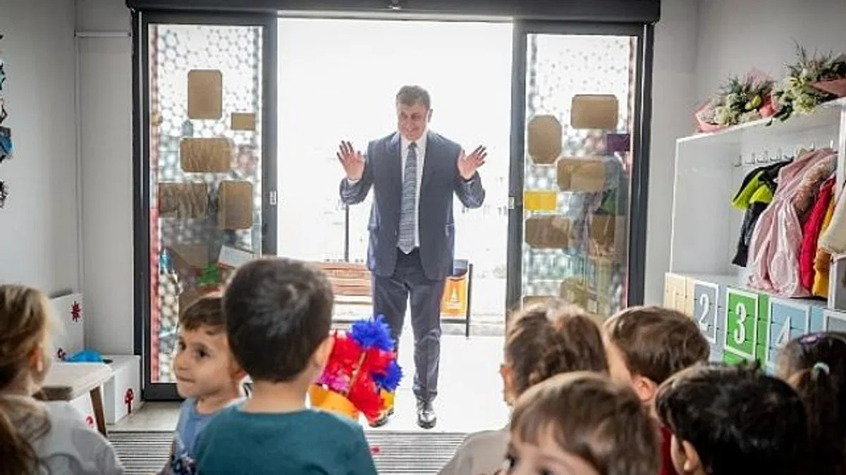 Başkan Tugay’dan yeni anaokulları müjdesi “Fiyatlar yarıya düştü okul sayısı iki katına çıkacak”