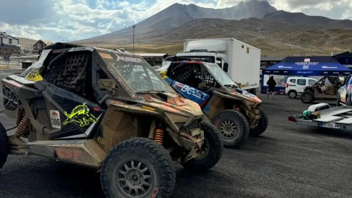 Erciyes’te Transanatolia Rally Raid rüzgarı