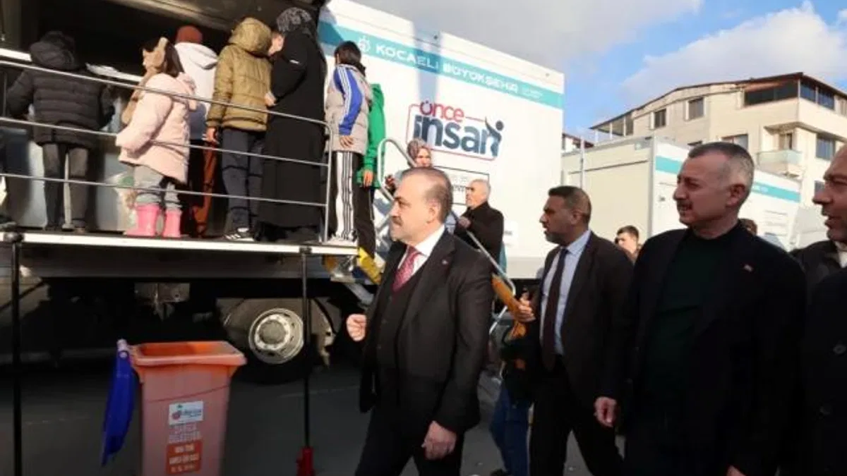Darıca’da destek çalışmaları sürüyor