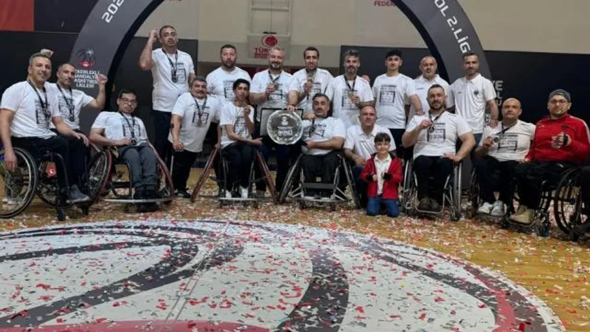 Malatya’da Tekerlekli Basketbol Takımı 1. lige yükseldi