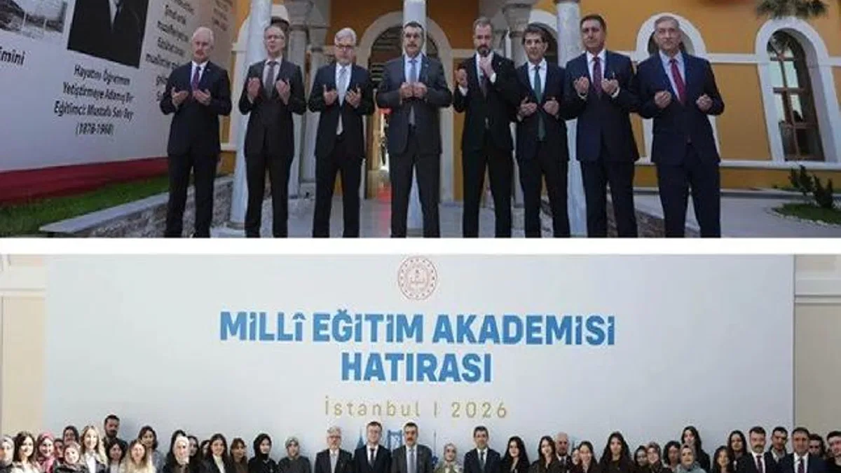 Milli Eğitim Akademisi ‘ilk ders’le açıldı