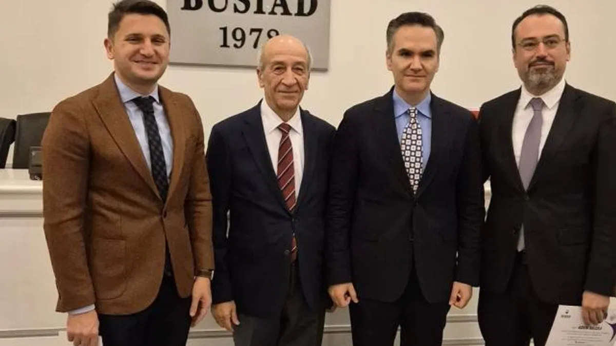 BUSİAD Evi’nde vergiyle ilgili gelişmeleri konuştular