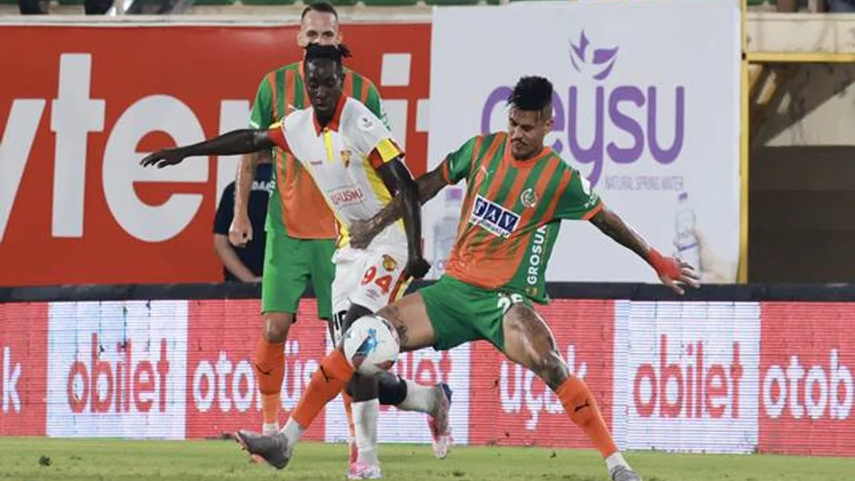 Corendon Alanyaspor 1-1 Göztepe (Maç Sonucu) Alanya’da puanlar paylaşıldı!