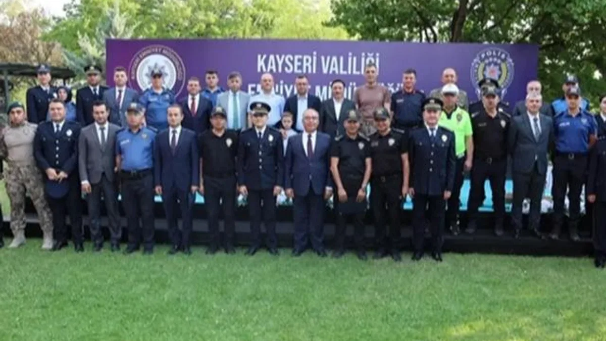Terfi eden Kayseri polisi ödüllendi