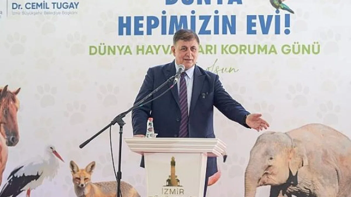 Dünya Hayvanları Koruma Günü’nde Başkan Tugay’dan çağrı “Asla mücadeleden vazgeçmeyelim”