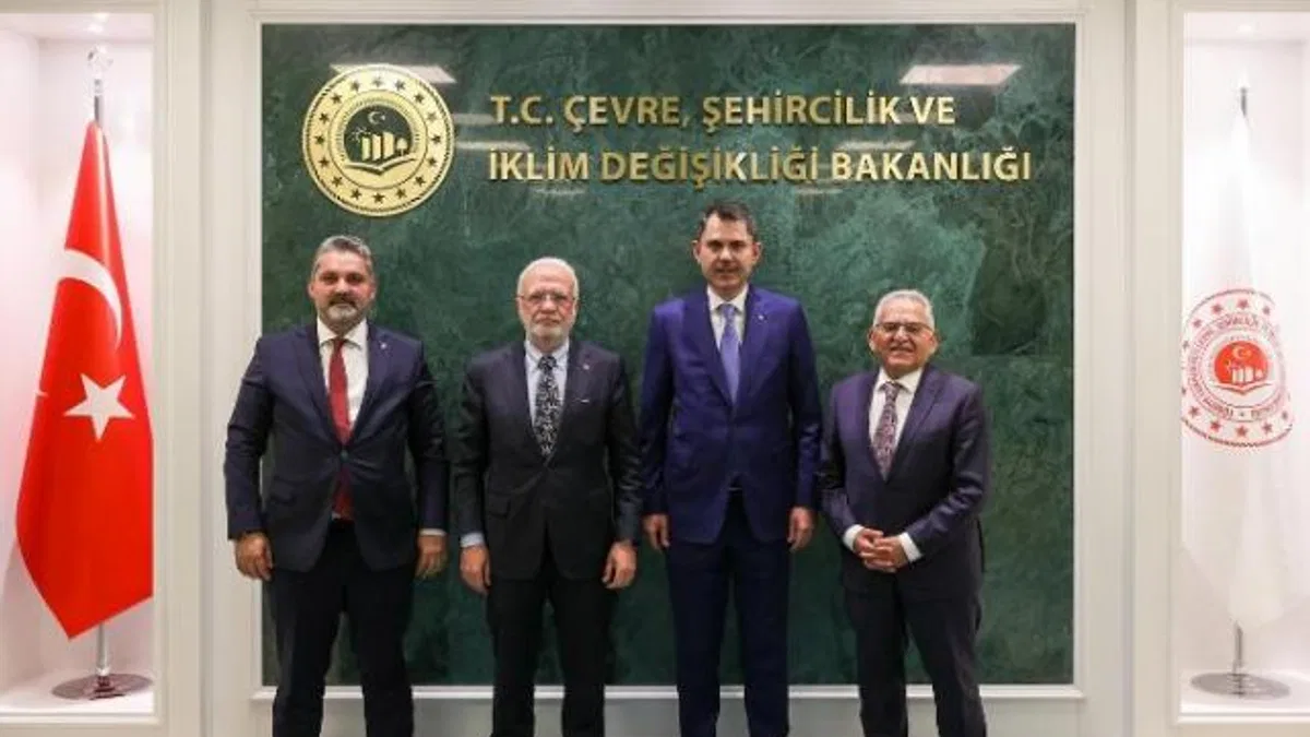 Başkan Büyükkılıç’tan yeni iki bakana “hayırlı olsun” ziyareti