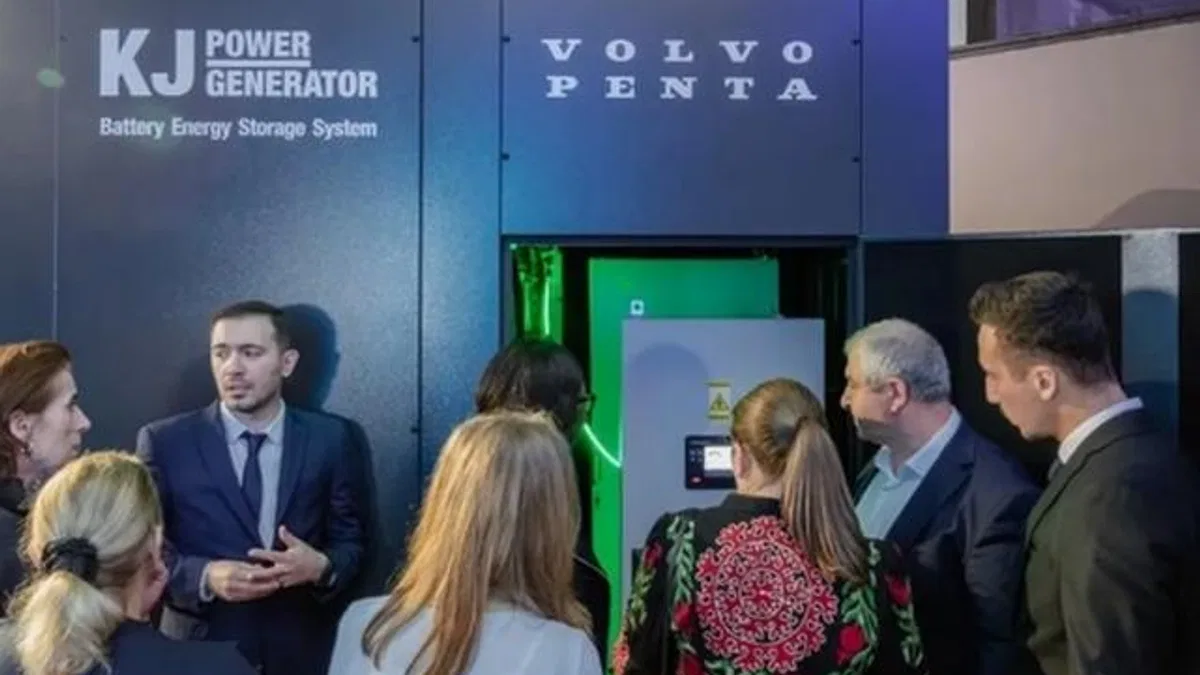 KJ PowerGenerator ve Volvo Penta’dan 540 kWh’lik yeşil enerji devrimi