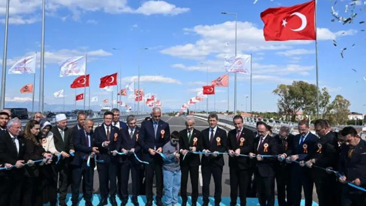 Antalya Altınkale kavşağı hizmete açıldı… Yıllık tasarruf hedefi 274 milyon TL