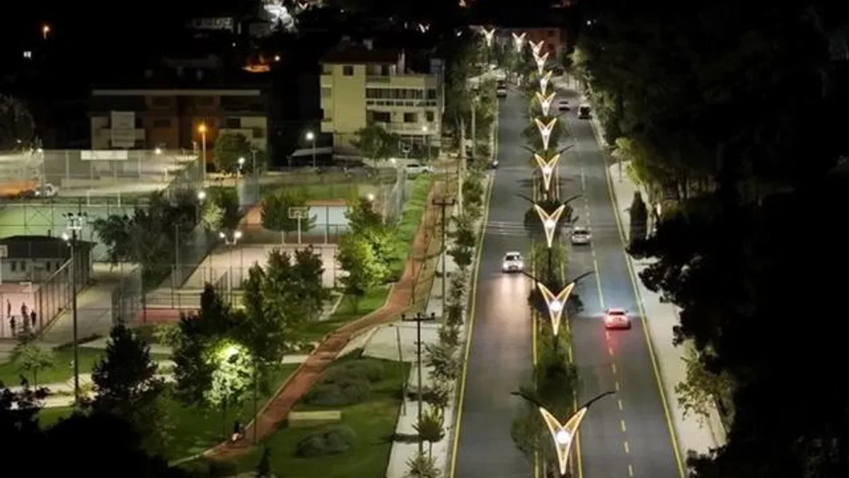 Denizli Büyükşehir ile Tavas ışıl ışıl