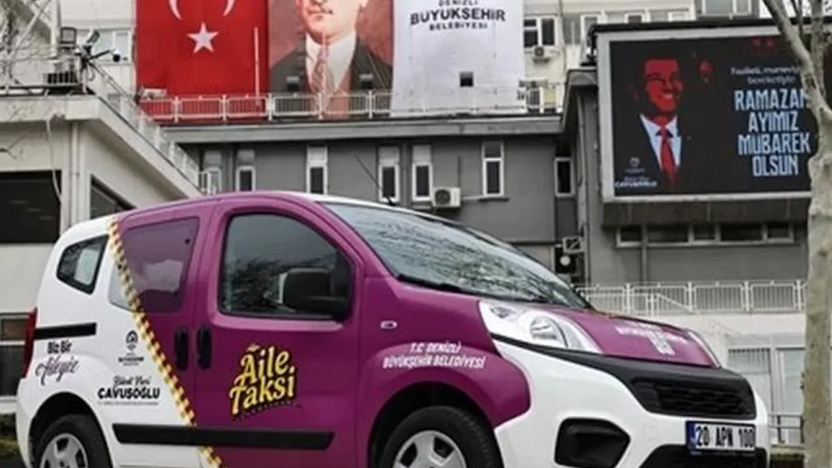 Denizli’de Aile Taksi başvuruları başladı!