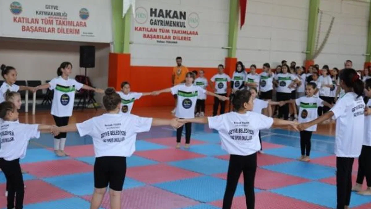 Sakarya Geyve’de ‘Yaz Spor Okulları’ açıldı