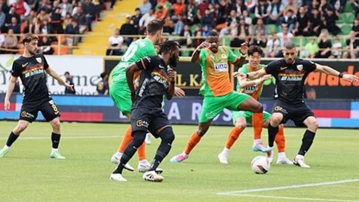 Corendon Alanyaspor 1-1 Bellona Kayserispor (Maç Sonucu) Alanya’da kazanan çıkmadı!