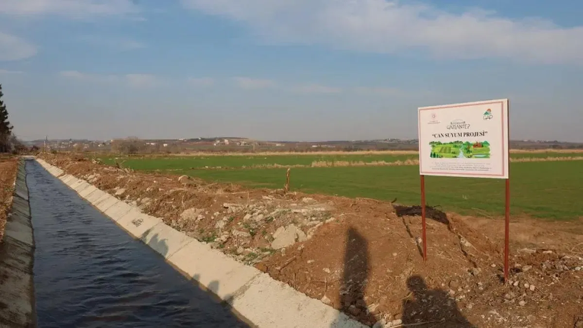 Gaziantep’te ‘Cansuyum’ projesi hızla ilerliyor