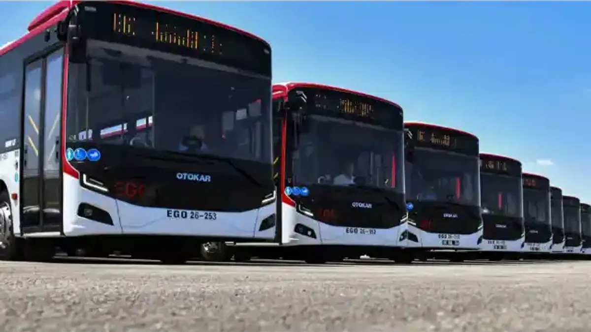 Ankara’da toplu taşımaya 20 yeni otobüs