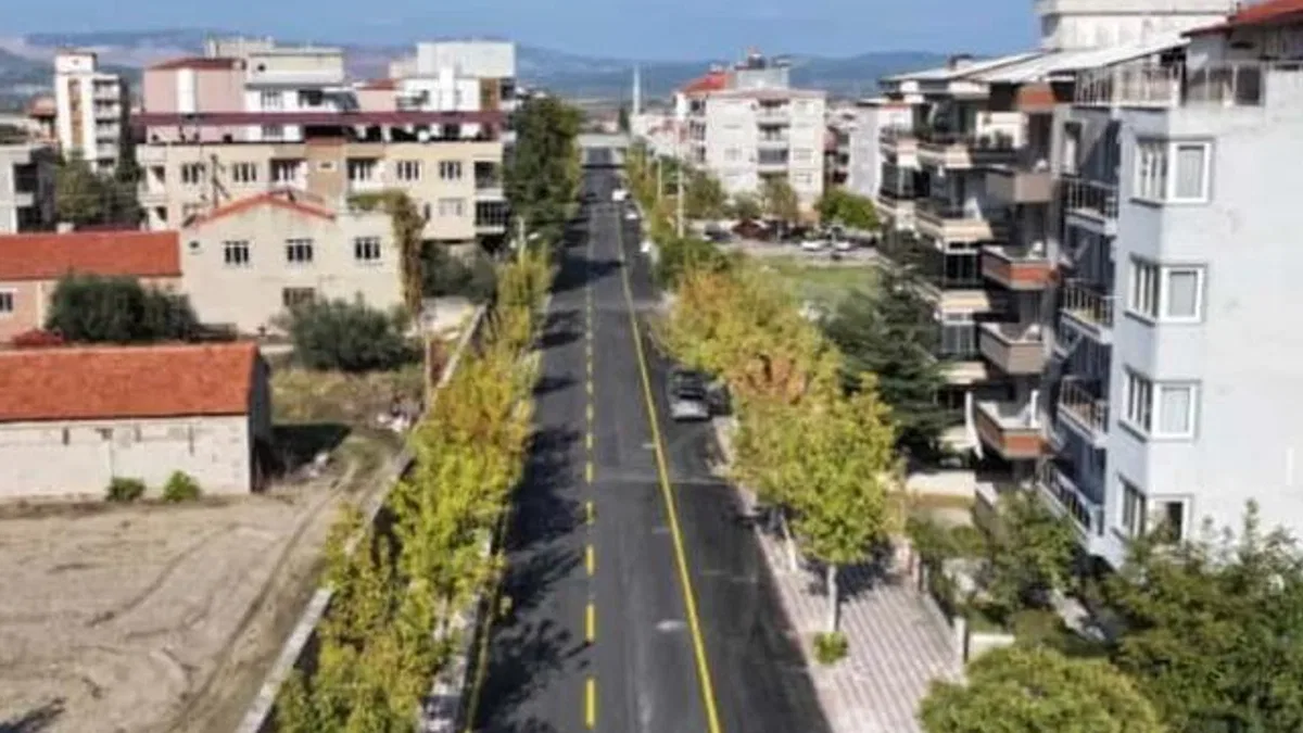 Manisa’da sıcak asfalt tamamlandı