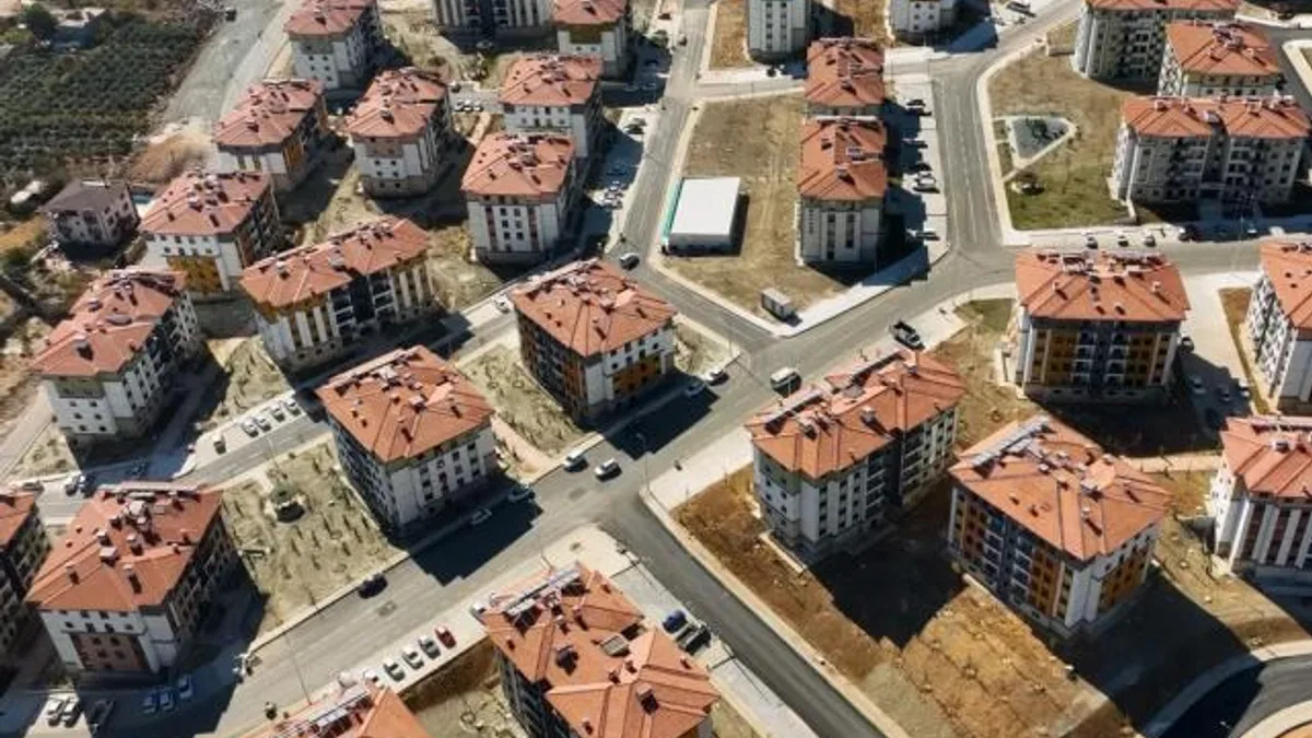 Hatay Antakya’da 3 bine yakın afet konutu tamamlandı
