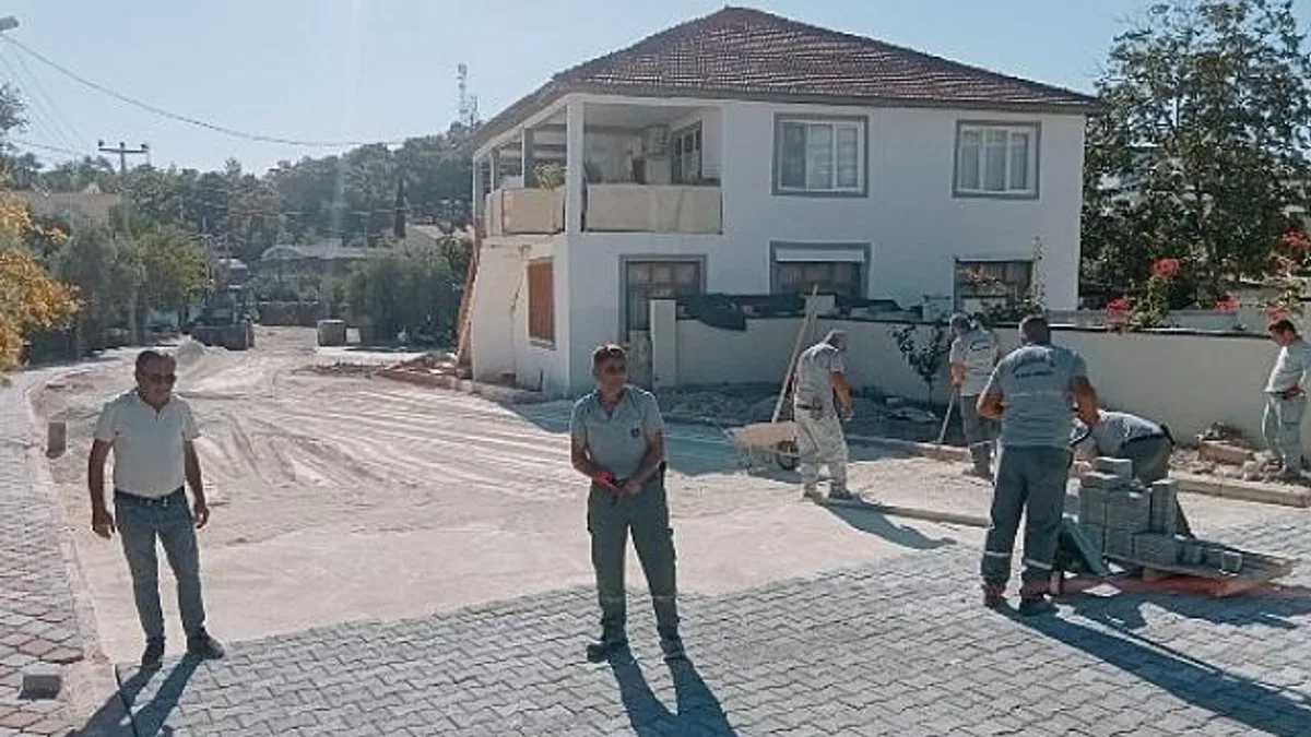Kemer’de altyapı çalışmaları devam ediyor