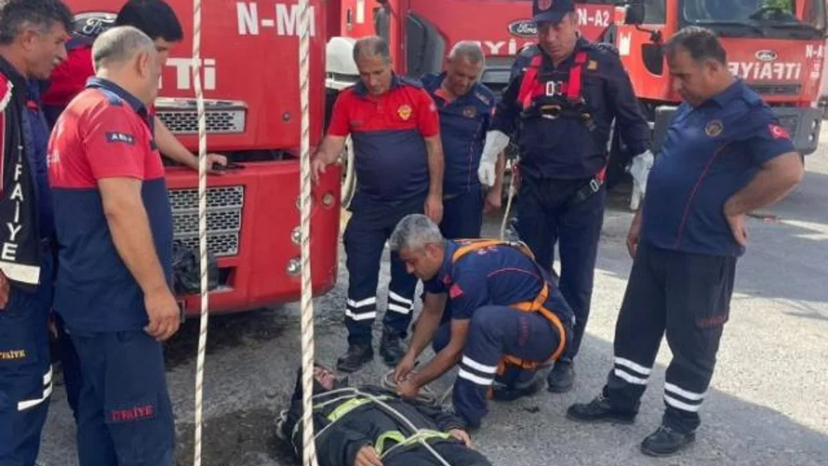 Mardin’de uygulamalı itfaiye eğitimi verildi