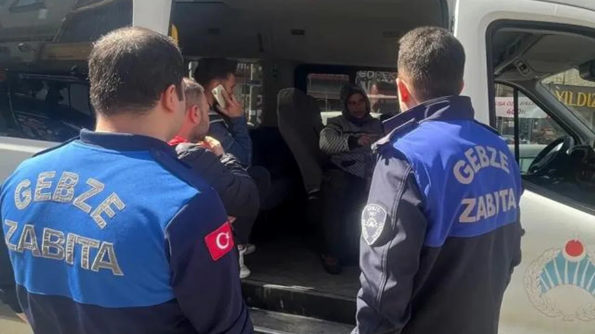 Kocaeli Gebze zabıtası dilencilere izin vermiyor