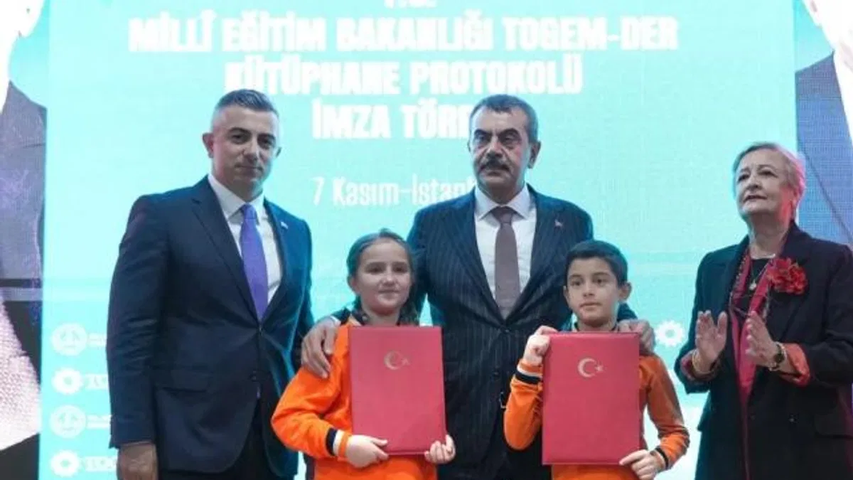 MEB’den TOGEMDER ile kütüphane protokolü