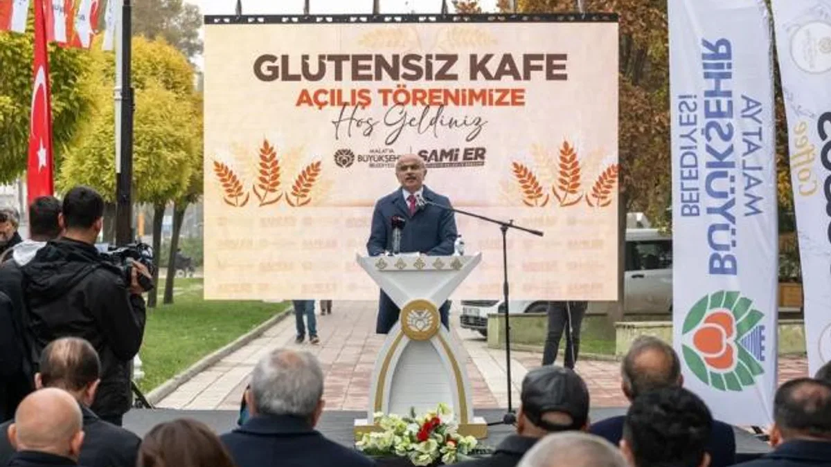 Malatya’da Glütensiz Kafe hizmete açıldı