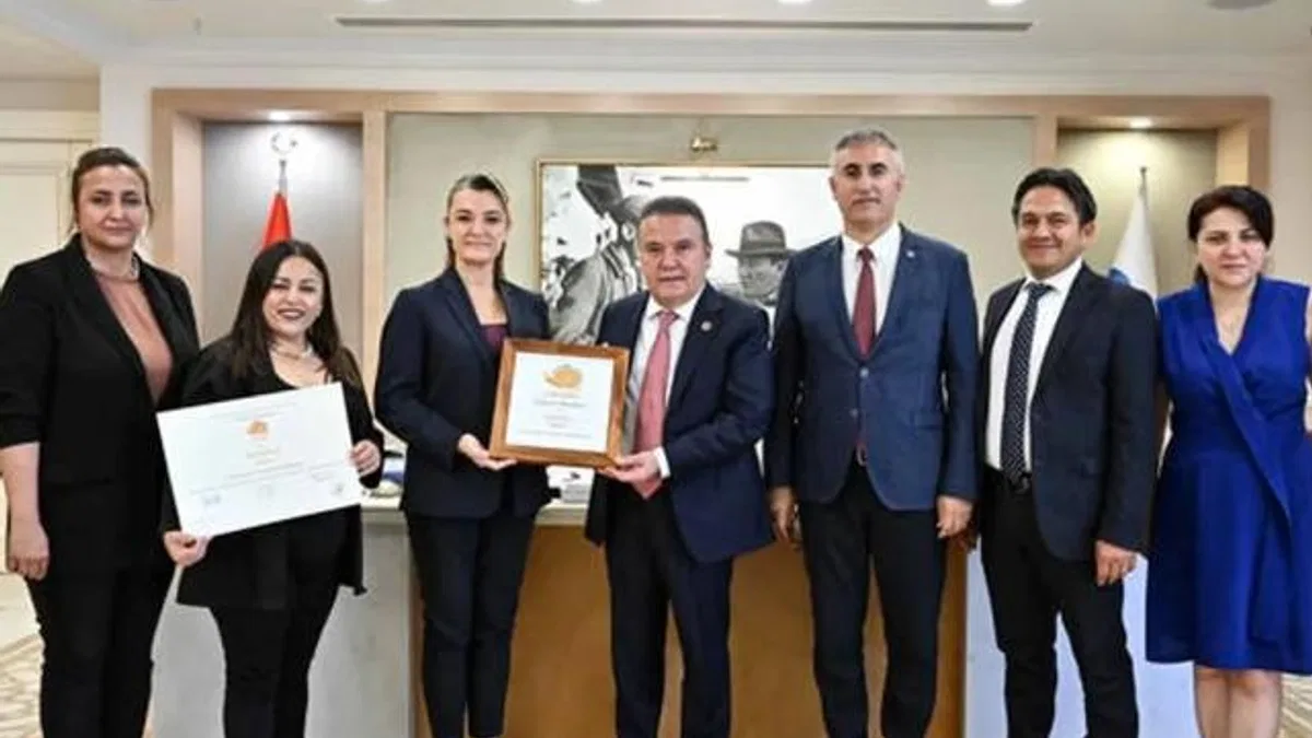 Cittaslow’dan Antalya’ya anlamlı ödül