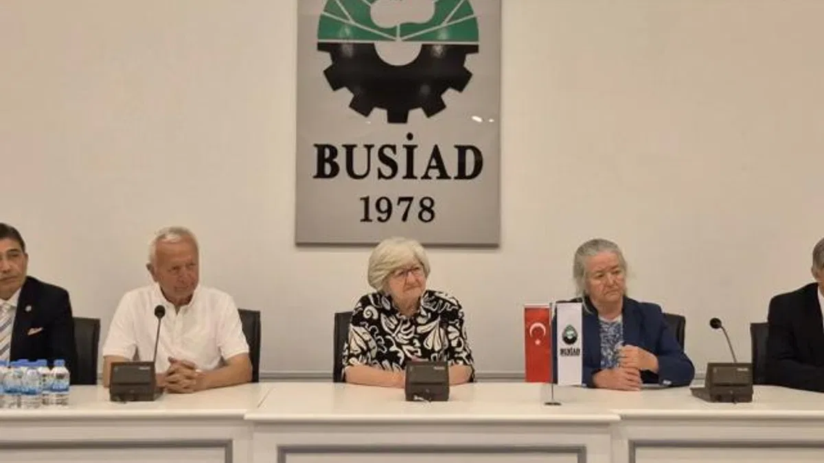 Küresel ısınma ve organik tarım BUSİAD Evi’nde konuşuldu