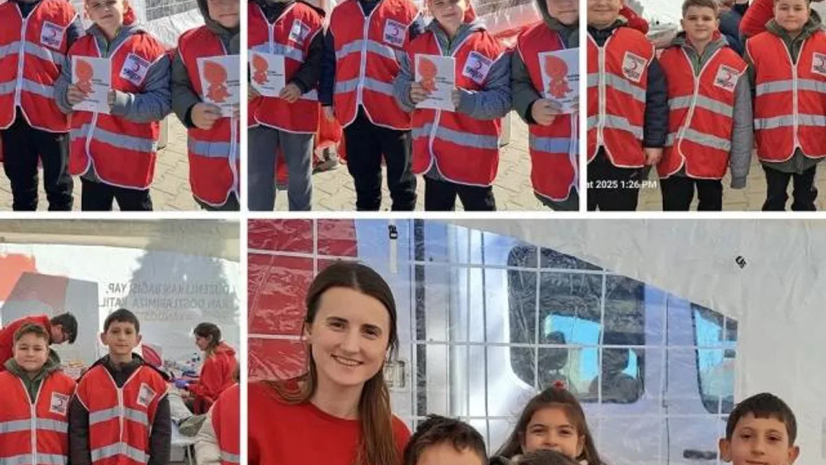 Edirneli öğrencilere kan bağışı ile ‘farkındalık eğitimi’