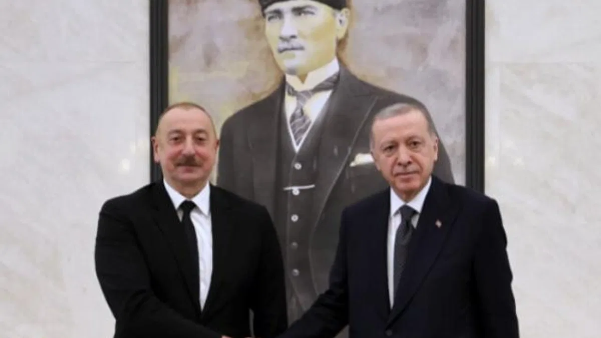 Azerbaycan Cumhurbaşkanı Aliyev Beştepe’de