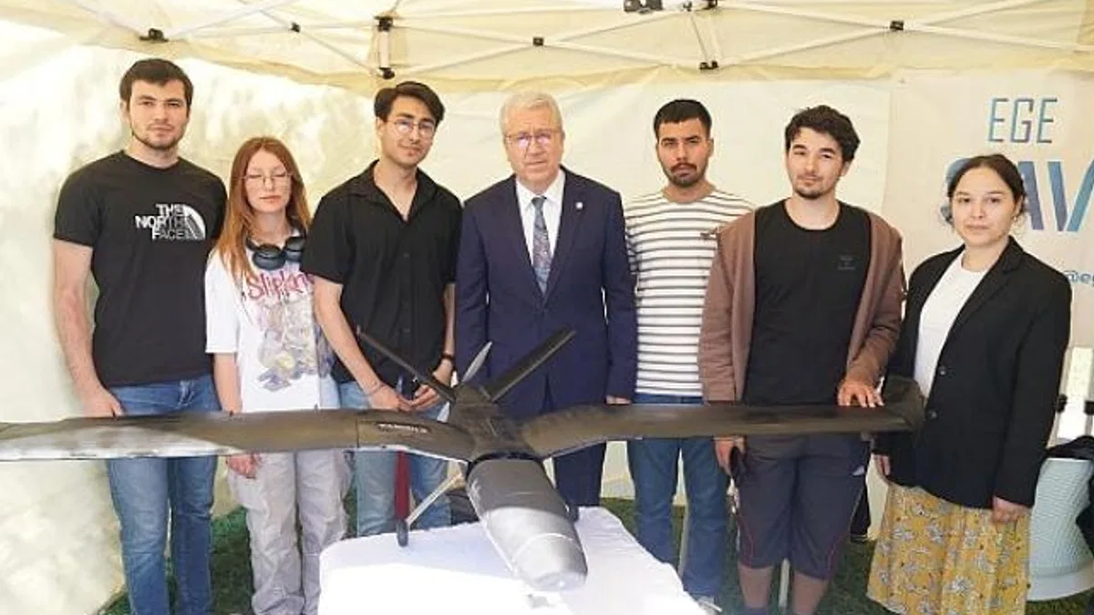 Egeli gençlerin tasarladığı İHA, TEKNOFEST’te havalanacak