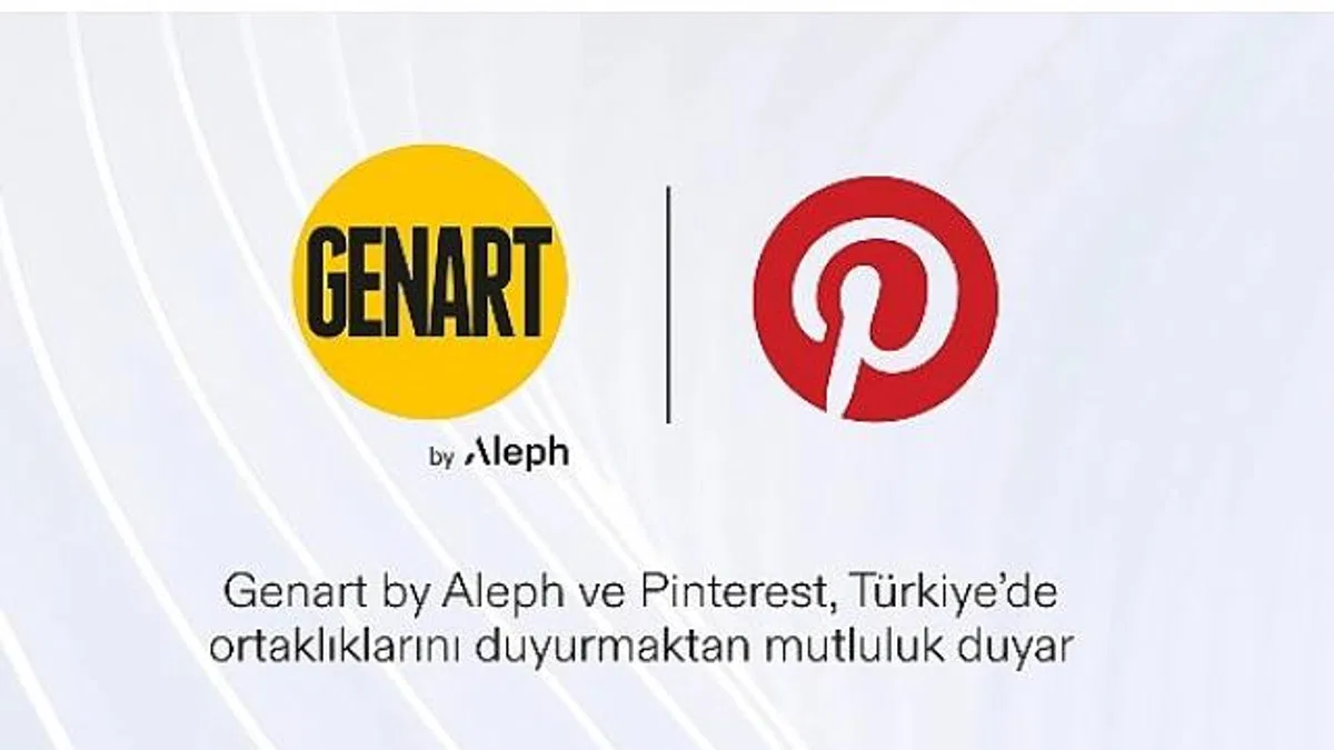 Genart by Aleph, Pinterest ile yaptığı iş birliğiyle platformun Türkiye’deki satış temsilcisi oldu