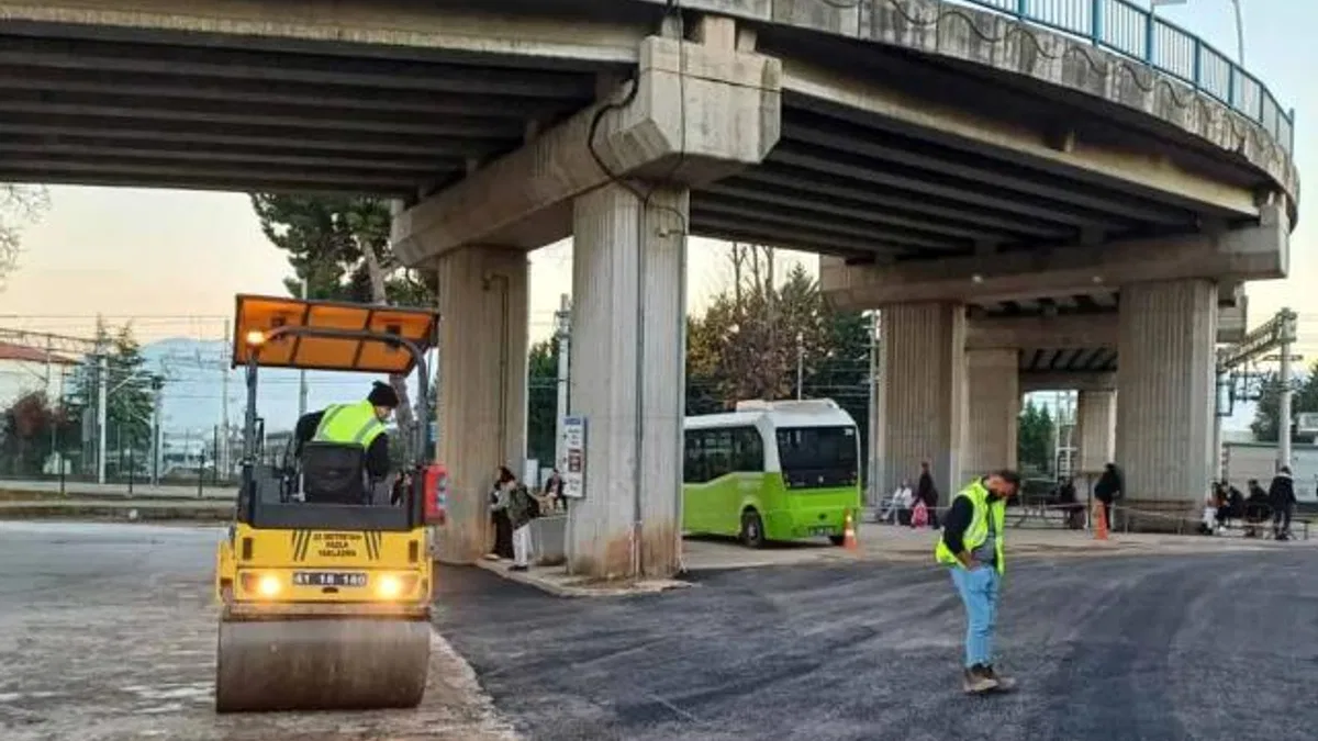 Kocaeli Batı Terminali’ndeki durak alanı genişletildi