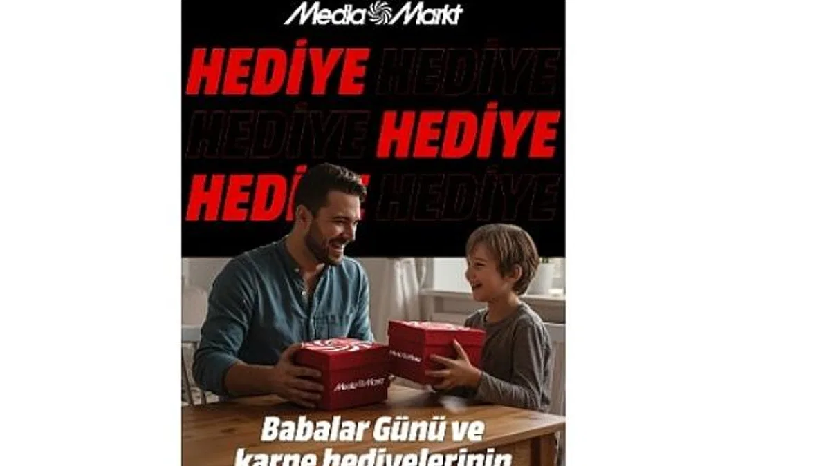 MediaMarkt’ın Babalar ve Karne Günü’ne özel çifte hediye kampanyasında son günler!