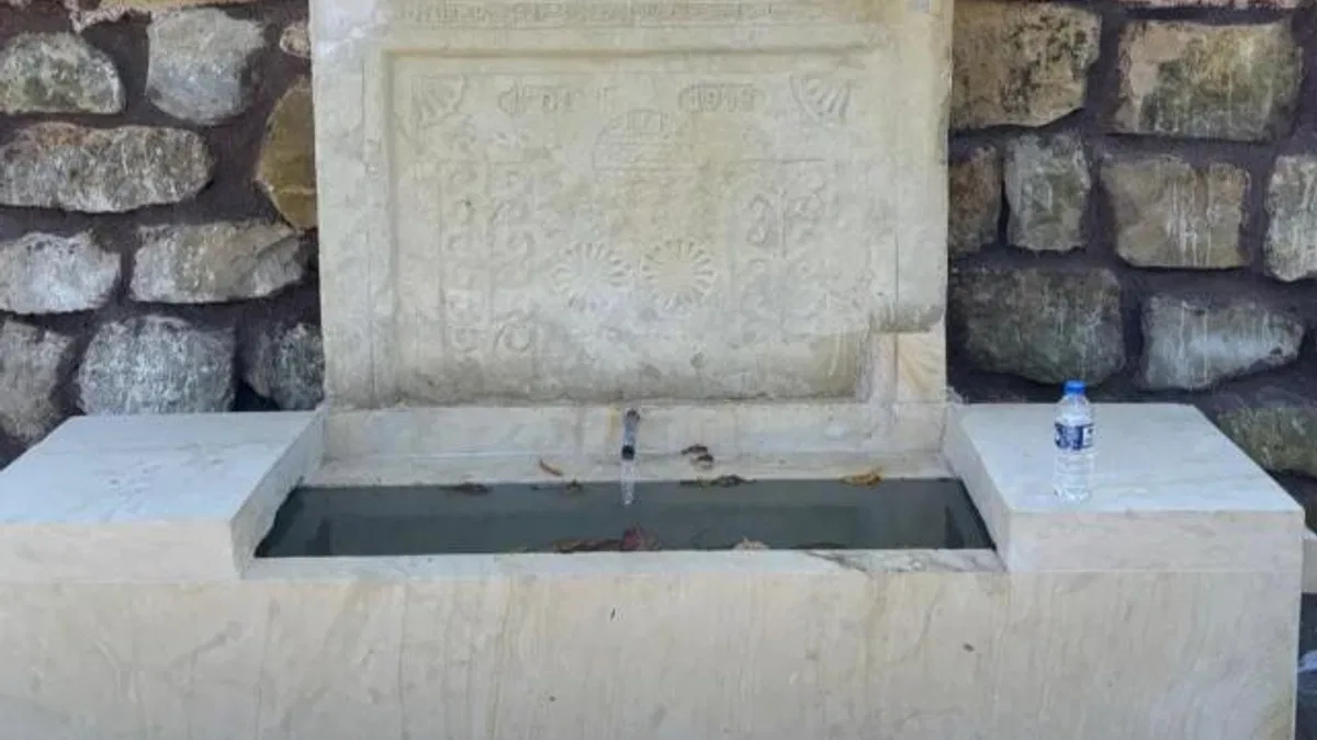 Ordu’da Ünye Dizdar Çeşmesi restorasyonla geleceğe taşındı