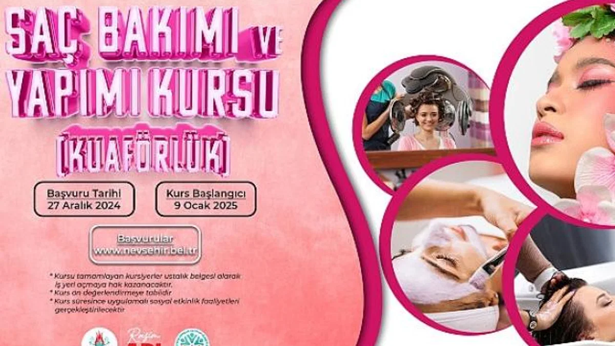 KAPEM’de Saç Bakımı ve Yapımı Kursu (Kuaförlük) Açılacak