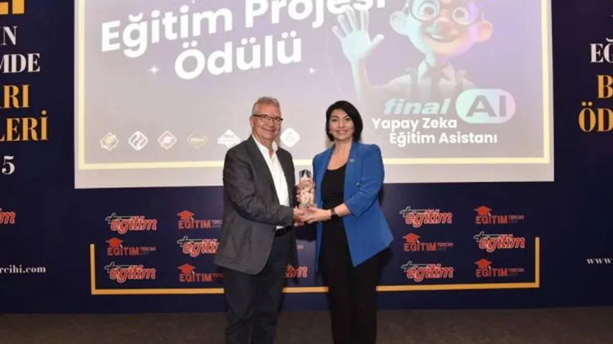 Final AI, Yılın Eğitim Projesi Ödülü’ne layık görüldü