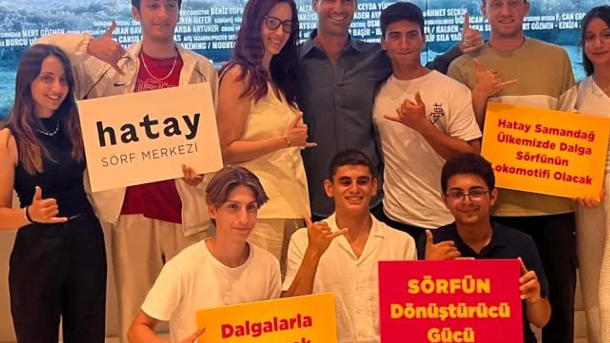 Hatay Sörf Merkezi “Hayatın Çizgisi”yle perdede