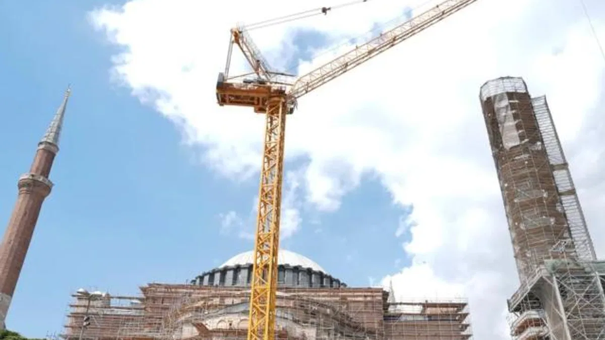 Ayasofya’da güvenlik yapay zekâ ile güçlendi