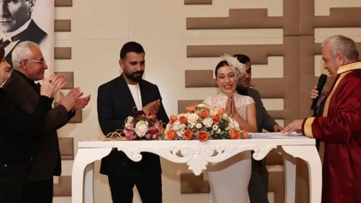 Bursa Nilüfer’de 14 Şubat nikahları Başkan’dan
