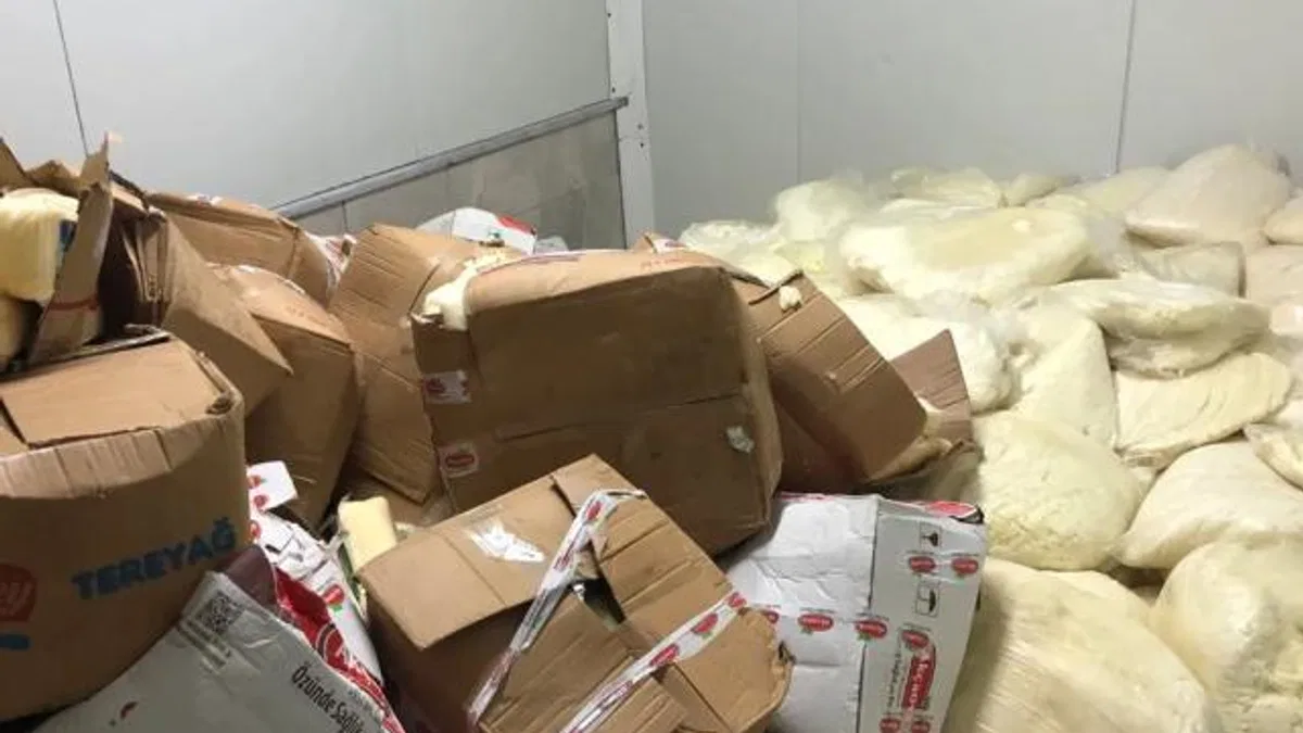 Sakarya’da kaçak süt ürünlerine geçit verilmedi! 5 ton kaçak ürüne el konuldu