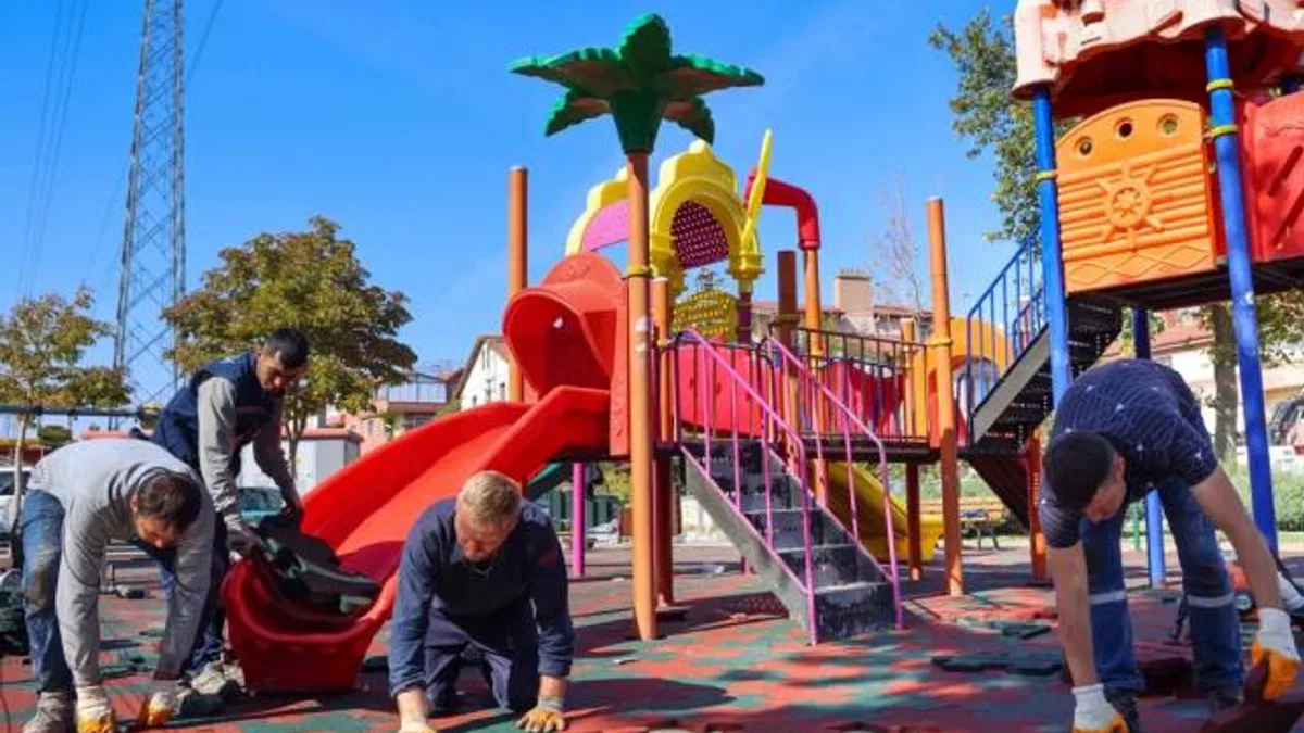 Konya Meram’ın park ve bahçeleri kışa hazırlanıyor