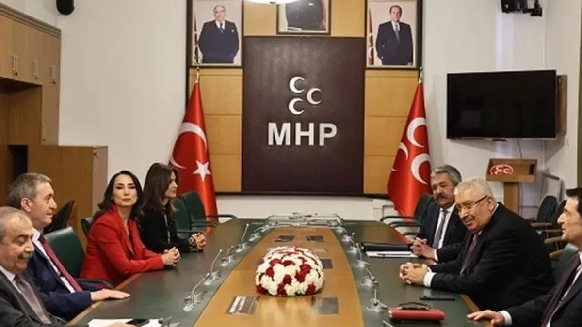 DEM heyeti MHP ile görüştü