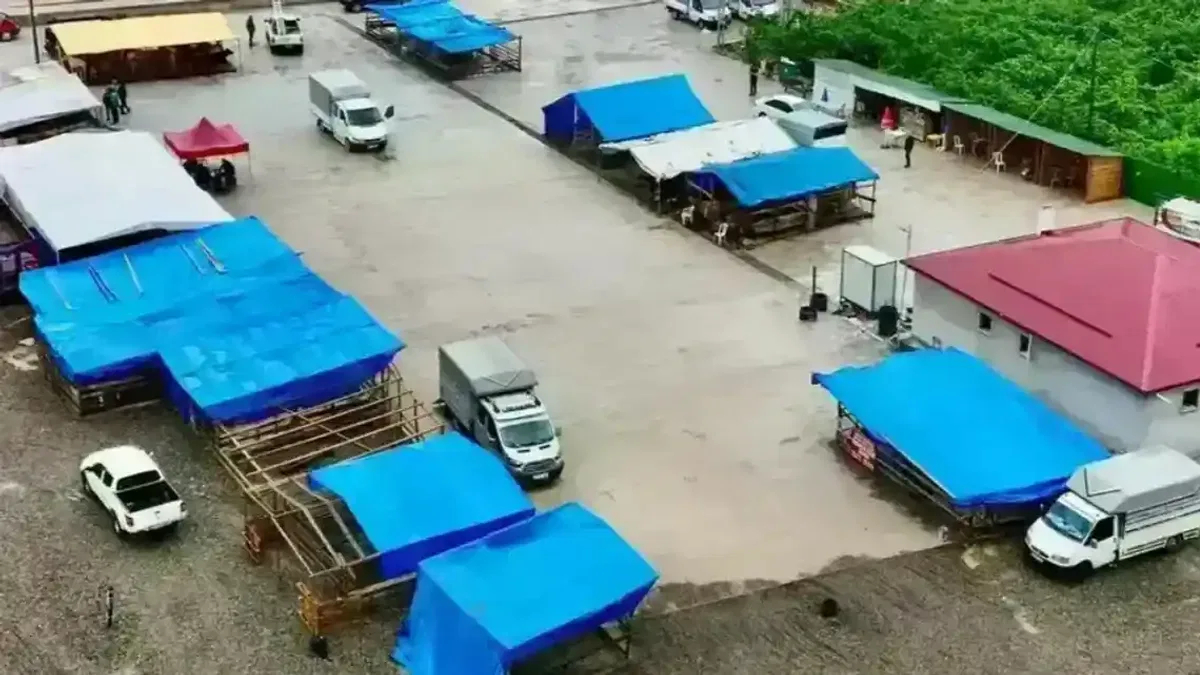 Giresun’da kurbanlıklar için yeni pazar
