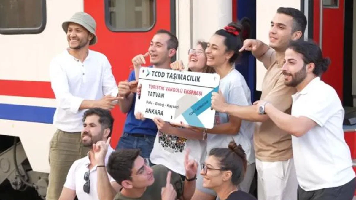 Gençlerin tercihi tren oldu