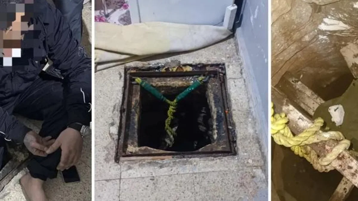 Kilis’te kuyuda saklanan firari yakalandı!